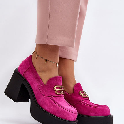 Heeled low shoes Step in style