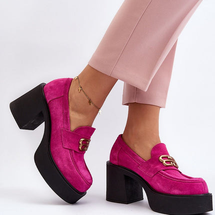 Heeled low shoes Step in style