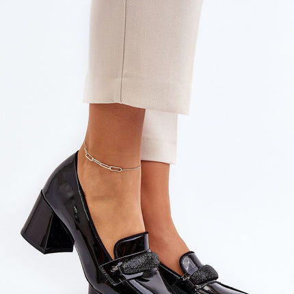 Block heel pumps Step in style