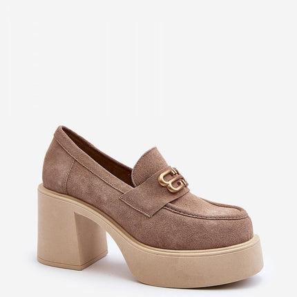 Heeled low shoes Step in style