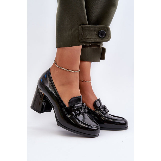 Heeled low shoes Step in style