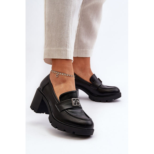 Heeled low shoes Step in style