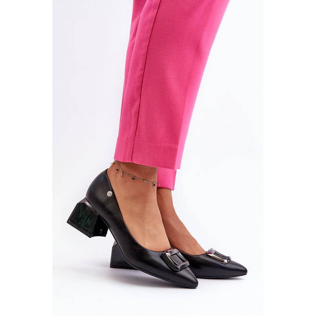 Heel pumps Step in style