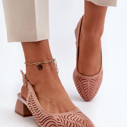 Heel pumps Step in style