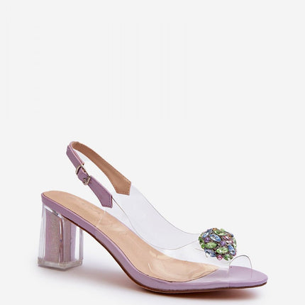 Heel sandals Step in style