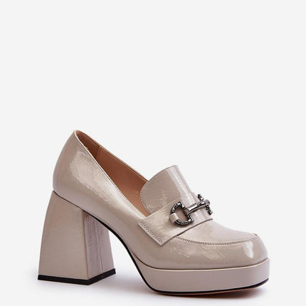 Heeled low shoes Step in style