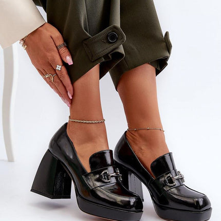 Heeled low shoes Step in style