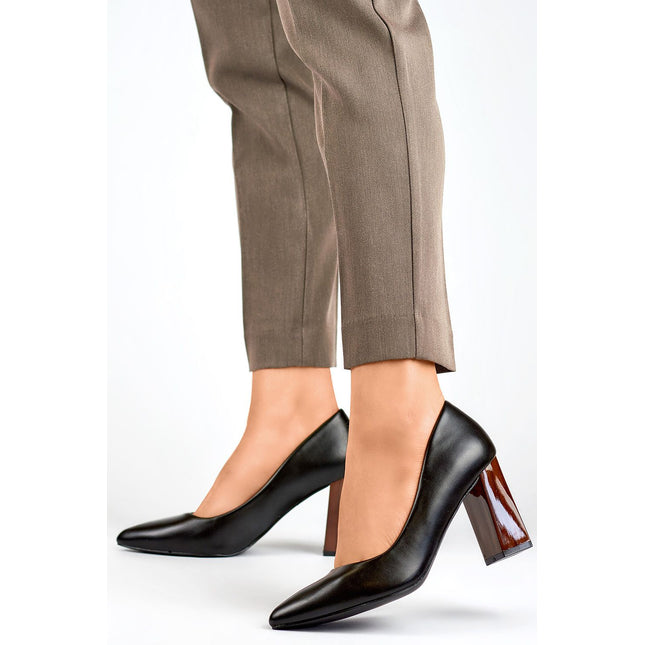 Block heel pumps PRIMO