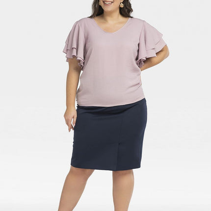 Plus size blouse Karko