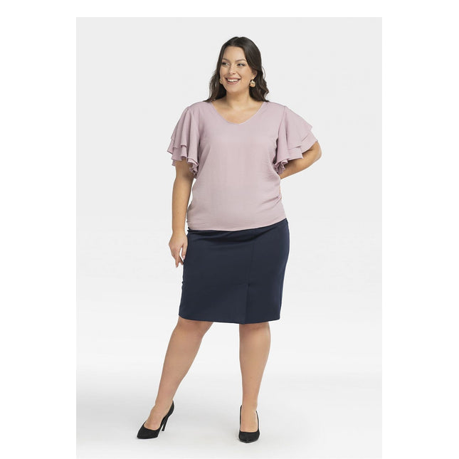 Plus size blouse Karko