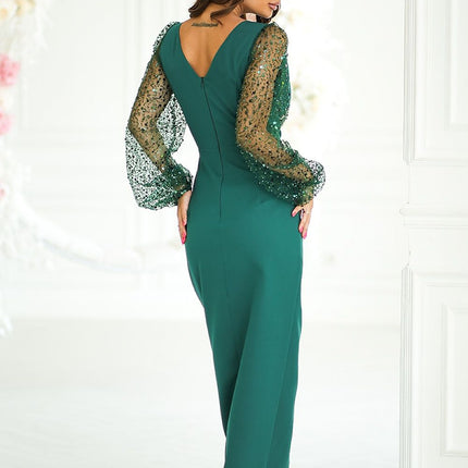 Evening dress Bicotone