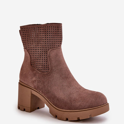 Heel boots Step in style