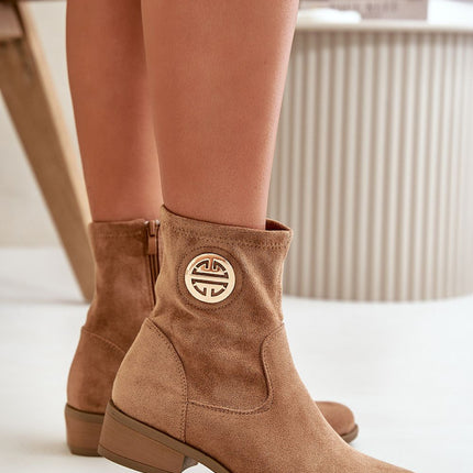 Heel boots Step in style
