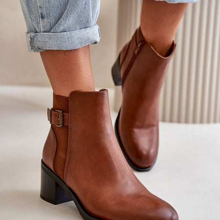 Heel boots Step in style