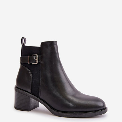 Heel boots Step in style