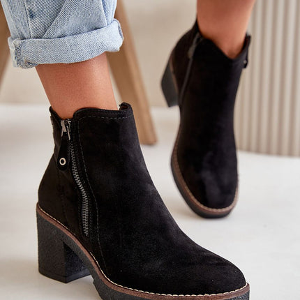 Heel boots Step in style