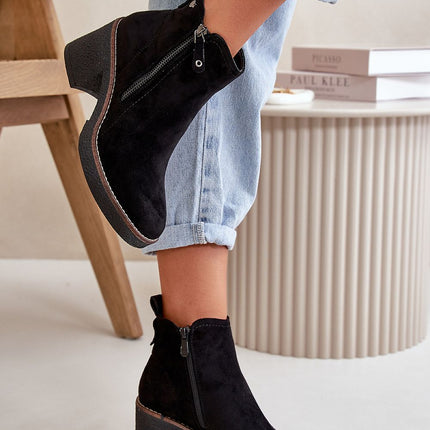 Heel boots Step in style