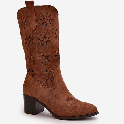 Open-work Boots Step in style