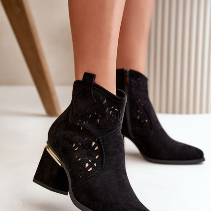 Heel boots Step in style