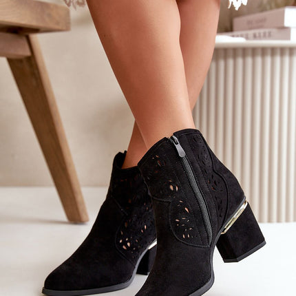 Heel boots Step in style