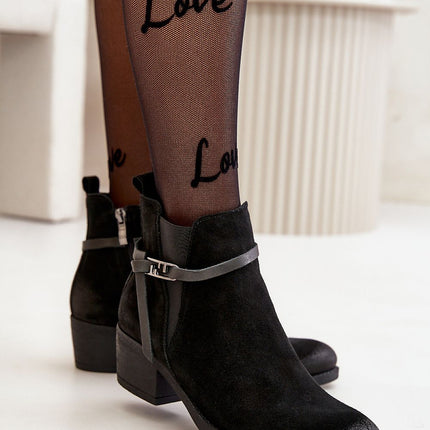Heel boots Step in style