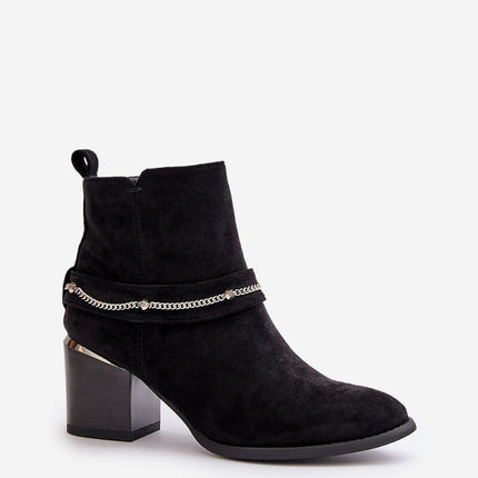 Heel boots Step in style