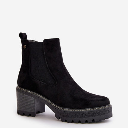 Heel boots Step in style