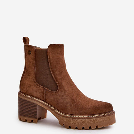 Heel boots Step in style