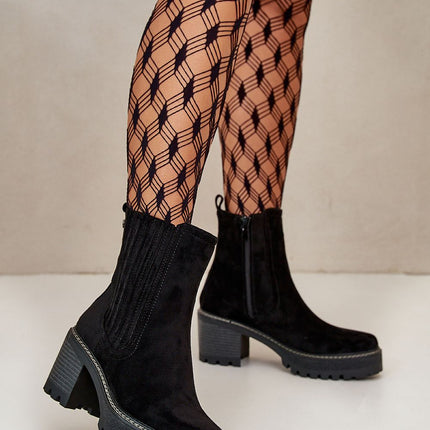 Heel boots Step in style