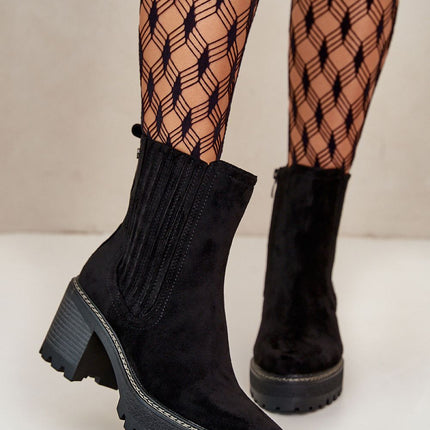 Heel boots Step in style