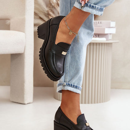 Heeled low shoes Step in style