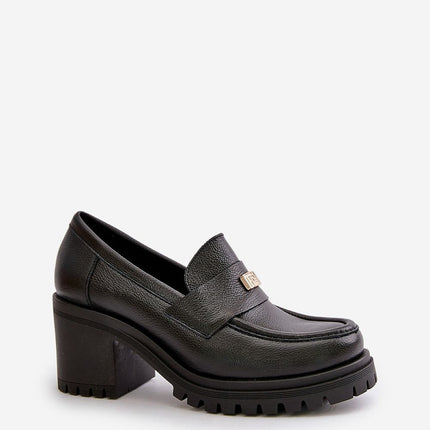 Heeled low shoes Step in style