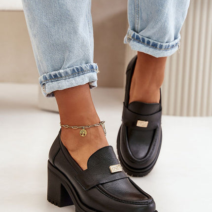 Heeled low shoes Step in style