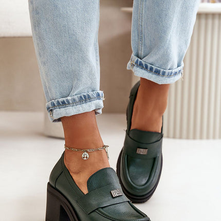 Heeled low shoes Step in style