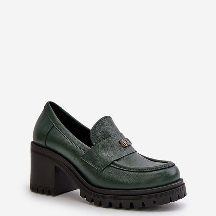 Heeled low shoes Step in style