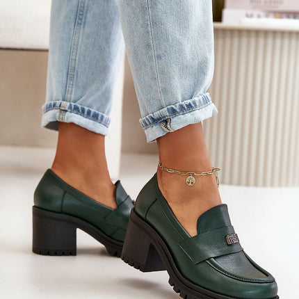 Heeled low shoes Step in style