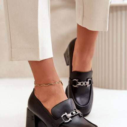 Heeled low shoes Step in style