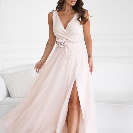 Long dress Bicotone