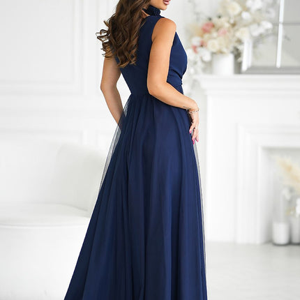 Long dress Bicotone