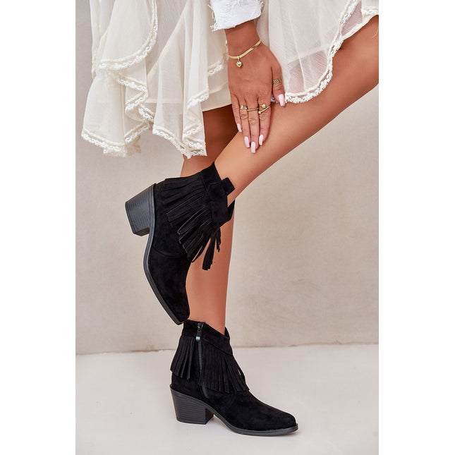 Heel boots Step in style