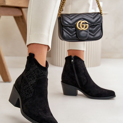Heel boots Step in style