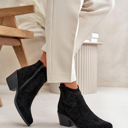 Heel boots Step in style