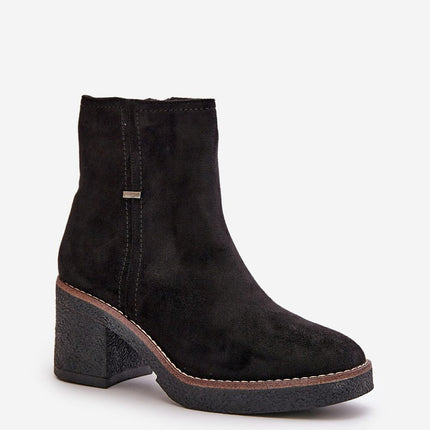 Heel boots Step in style