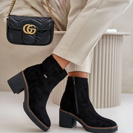 Heel boots Step in style