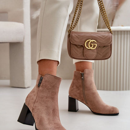 Heel boots Step in style