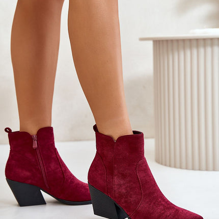 Heel boots Step in style