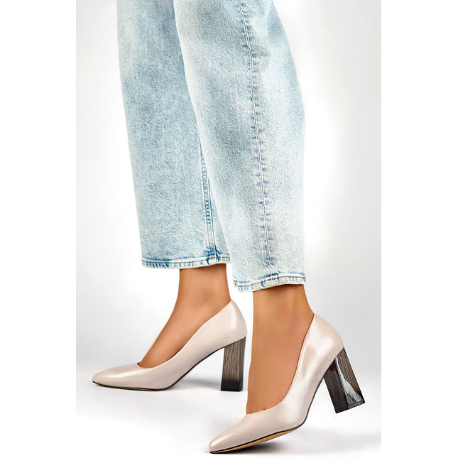 Block heel pumps PRIMO