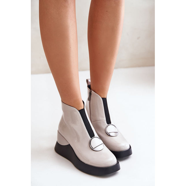 Buskin boots Step in style