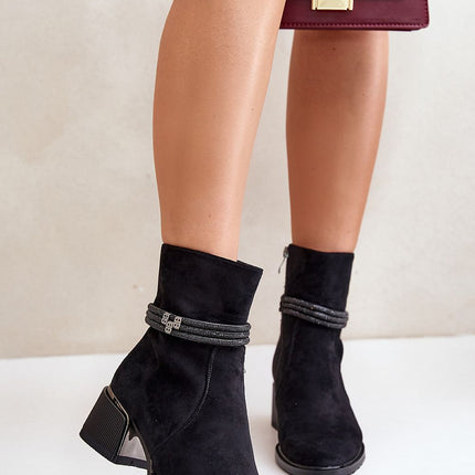 Heel boots Step in style
