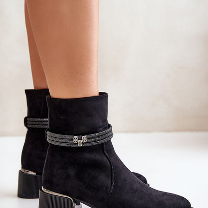 Heel boots Step in style
